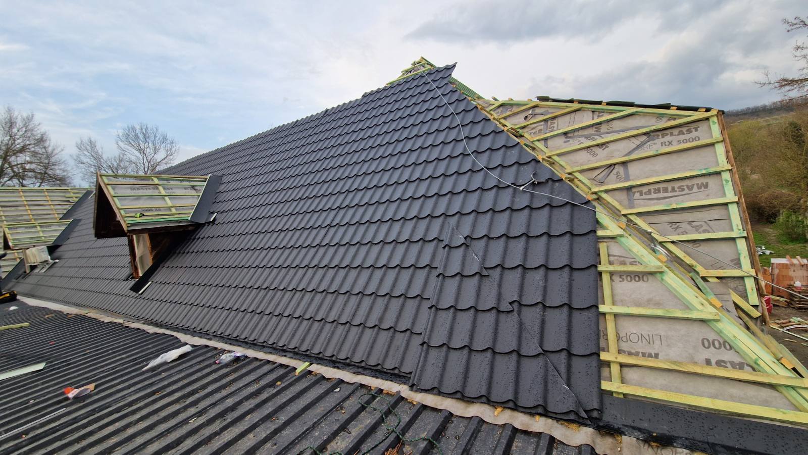 Tetőfelújítás bádogozással